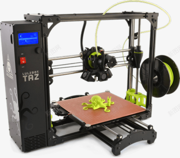 3D打印机适用于版面插图各类插图演示图png免抠素材_新图网 https://ixintu.com 3D 打印机 插图 演示图