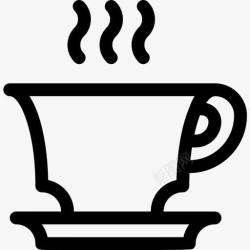 Breakfast饮料早餐咖啡哥伦比亚杯喝早上图标高清图片