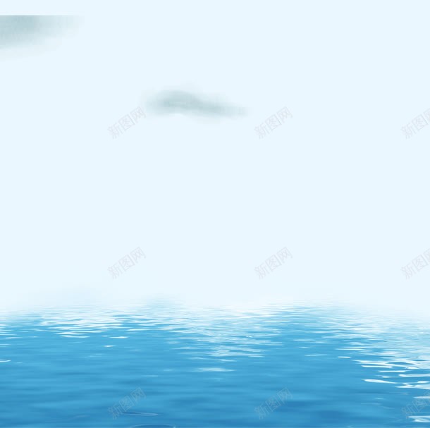 蓝蓝的海水png免抠素材_新图网 https://ixintu.com 海水 海面 蓝蓝