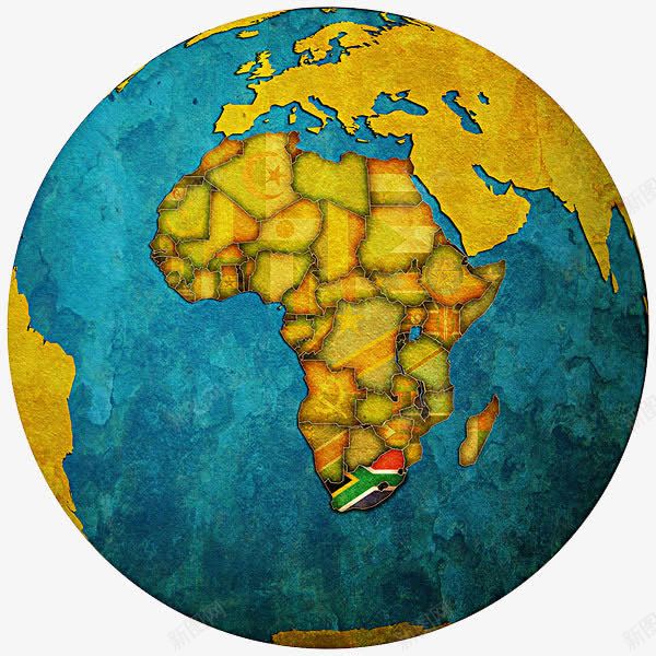 宏伟地球上的南非地图png免抠素材_新图网 https://ixintu.com 南非 南非地图 国家 地图 地图形状 地球 地理位置 大陆 宏伟 非洲