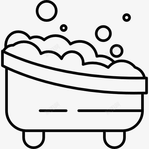 婴儿沐浴图标png_新图网 https://ixintu.com 卫生 婴儿 洗浴 浴室 浴缸