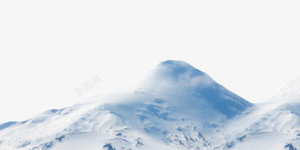 被雪覆盖的山峰png免抠素材_新图网 https://ixintu.com 山 山峰 白雪 雪山 雪山坡