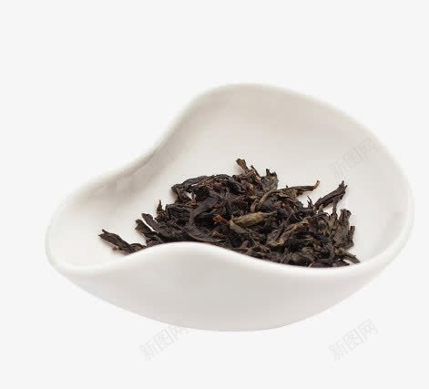 白色瓷盘中的茶叶png免抠素材_新图网 https://ixintu.com 瓷盘 白色 茶叶