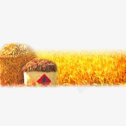 小麦玉米丰收素材