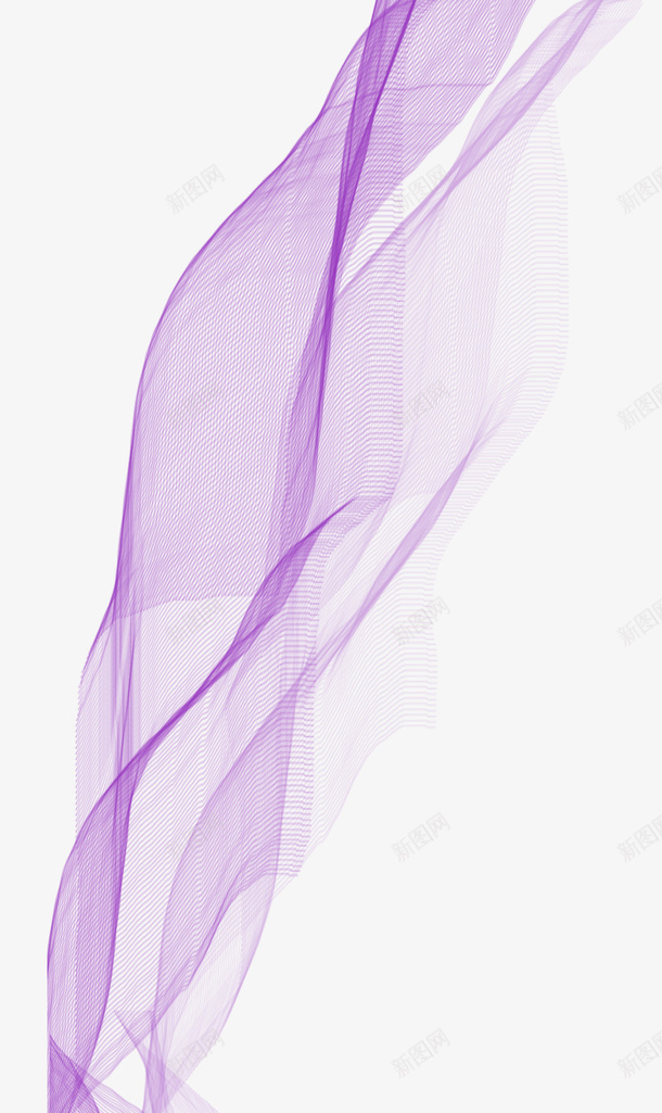 紫色的飘带png免抠素材_新图网 https://ixintu.com PNG图形 紫色 纹理 织带 装饰 飘带