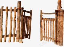 木质篱笆木质篱笆高清图片