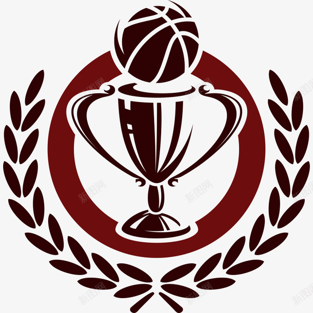 运动篮球标志png免抠素材_新图网 https://ixintu.com 体育元素 奖杯 标志 篮球标志 运动