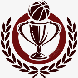 篮球奖杯运动篮球标志高清图片