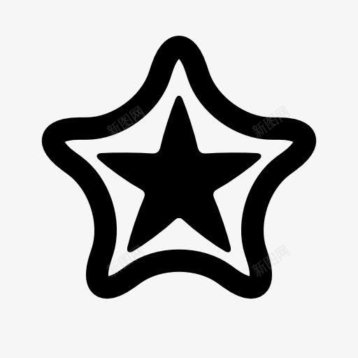 评分星星图标png_新图网 https://ixintu.com 5星评分 五角星 星星