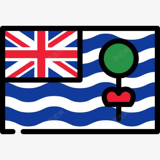 英属印度洋领地图标png_新图网 https://ixintu.com 依赖 旗 旗帜 英属印度洋领地