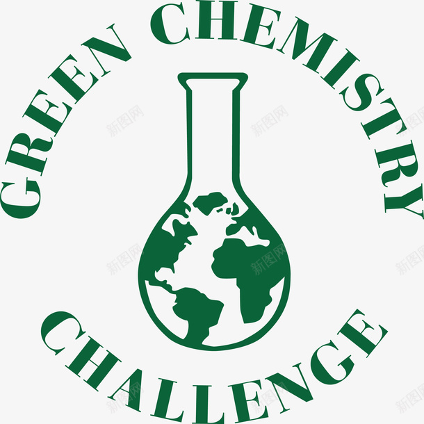 绿色环保化学图标png_新图网 https://ixintu.com 化学 化学品 化学品图标 图标 地球 烧瓶 环保 绿色化学品 绿色环保