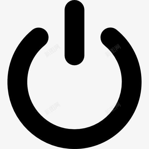 电力图标png_新图网 https://ixintu.com 启动按钮 多媒体 多媒体选项 接口 接通电源 电源 电源按钮 能源