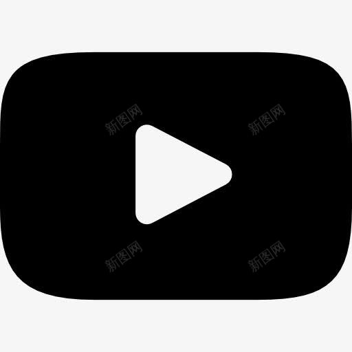 YouTube图标png_新图网 https://ixintu.com YouTube视频 logo 按钮 控制 播放 视频