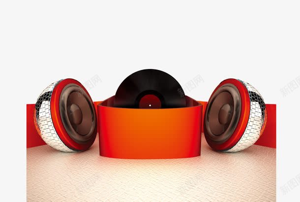 小音箱psd免抠素材_新图网 https://ixintu.com KTV 喇叭 绚丽 音箱
