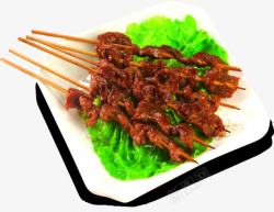 烤羊肉串素材