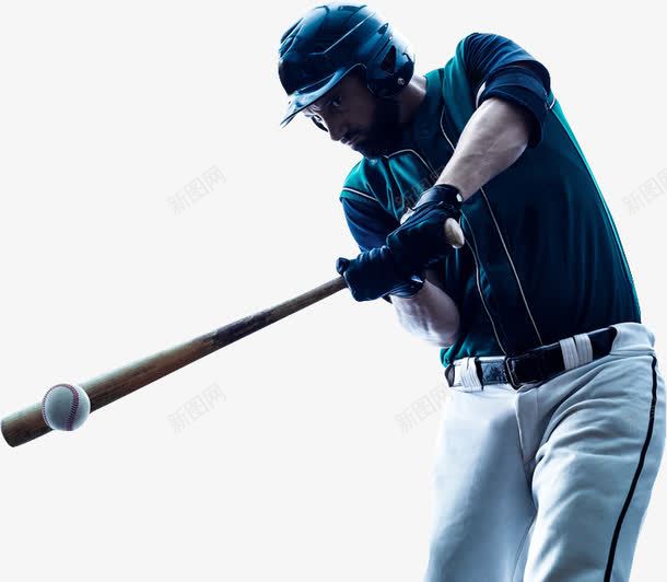 正在击球的棒球运动员png免抠素材_新图网 https://ixintu.com 棒球运动员 正在击球的运动员 白色裤子 运动风格 黑色帽子