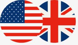 英美英美国家国旗高清图片