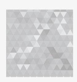 灰白三角立方体图案素材