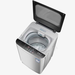 小型波轮洗衣机8KG容量洗烘一体机高清图片