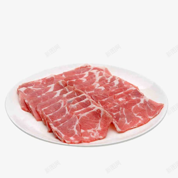 羊肉片一盘png免抠素材_新图网 https://ixintu.com 一盘 羊肉 羊肉片 肉片