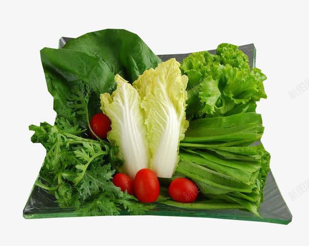 时令蔬菜png免抠素材_新图网 https://ixintu.com 产品实物 拼盘 生菜 番茄 白菜 美味 菜肴 蔬菜