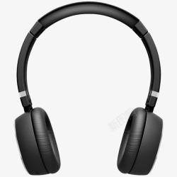 耳机电脑黑色无线耳机高清图片