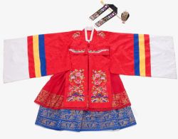 韩国传统女性服饰素材