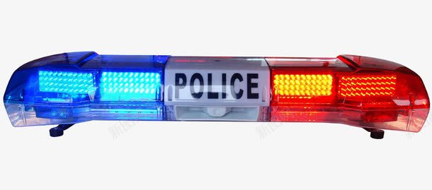 警车警示灯png免抠素材_新图网 https://ixintu.com 红色 蓝色 警察 警报灯
