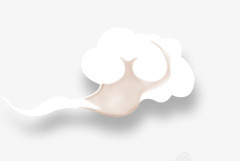 动漫风云彩白色云朵高清图片