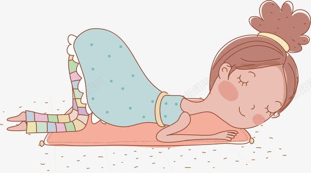 练瑜伽的准妈妈png免抠素材_新图网 https://ixintu.com 卡通人物 妈妈宝贝 孕妇 锻炼