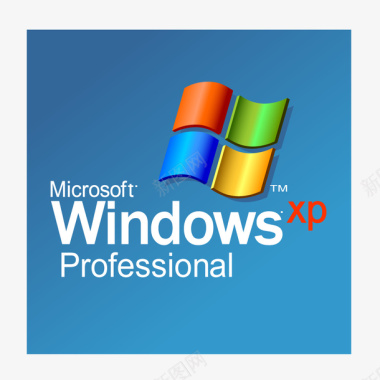 WindowsXP蓝底开机画面图标图标