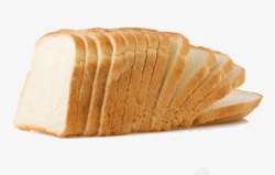 白吐司面包素材