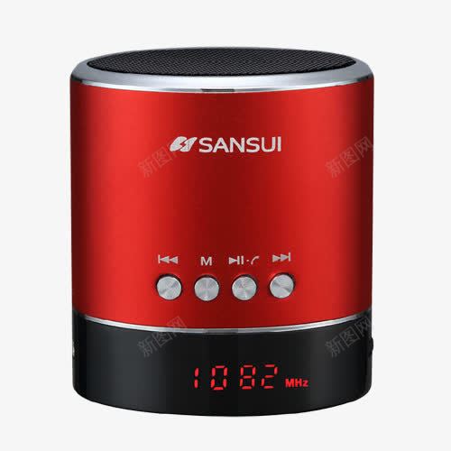 sansui小音箱png免抠素材_新图网 https://ixintu.com sansui 产品实物 便携式 小音箱 插卡 无线 电脑 蓝牙 迷你 音箱