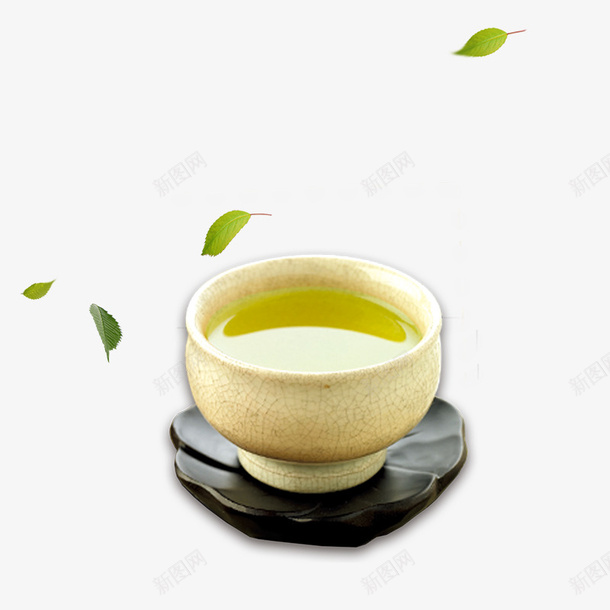 茶杯里泡好的绿茶png免抠素材_新图网 https://ixintu.com 养生 品茶 绿茶 茶文化 茶杯里泡好的绿茶 饮茶