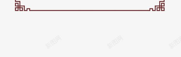 中国复古边框png免抠素材_新图网 https://ixintu.com 典雅 古典 复古 深红 边框