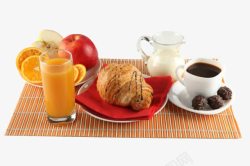 特色咖啡营养早餐高清图片