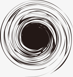 黑色旋转螺旋纹理图矢量图素材