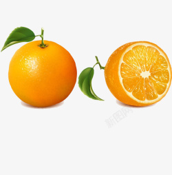 诱人的橙子爱上美味高清图片