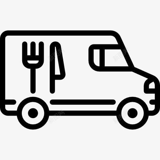 交货图标png_新图网 https://ixintu.com 汽车 货车 运输 运输和交付 送货 送货上门 配送 餐厅 餐饮