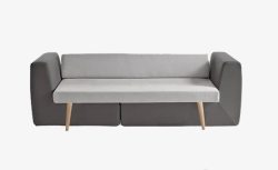 可拆分沙发组合式灰色配色沙发高清图片