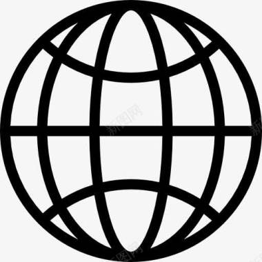 地球电网图标图标
