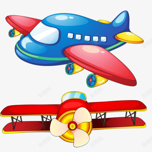 不同年代的飞机png免抠素材_新图网 https://ixintu.com 客机 当代飞机 滑翔机 飞机