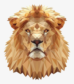 公狮子狮子头像高清图片