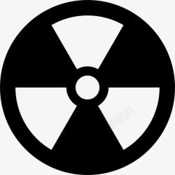 放射性图形辐射图标高清图片