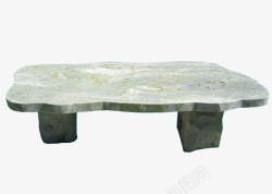 中国古代风格古风石桌素材