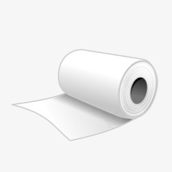 卫生纸卡通卡通白色卷筒手纸高清图片
