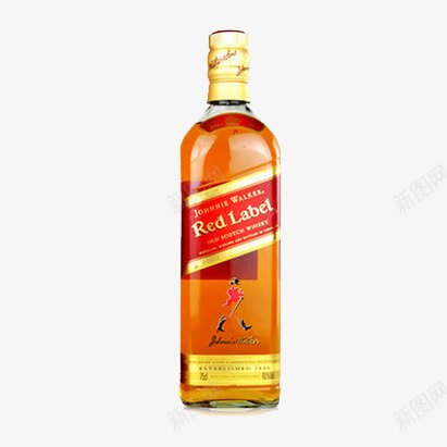 红方威士忌png免抠素材_新图网 https://ixintu.com 产品实物 尊尼获加 红方威士忌 英国进口