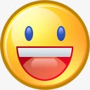 funny雅虎面对有趣的快乐笑脸乐趣微笑图标高清图片
