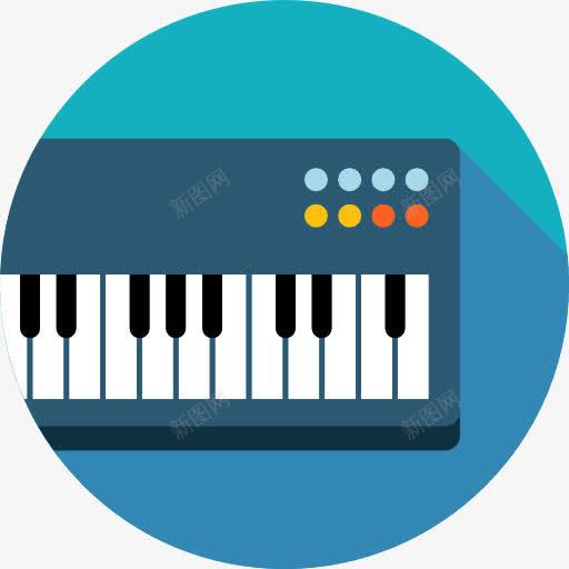 钢琴图标png_新图网 https://ixintu.com 乐器 古典 管弦乐队 钢琴 钥匙 音乐 音乐和多媒体