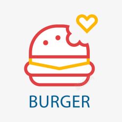 泉州麦当劳海报卡通汉堡logo图标高清图片